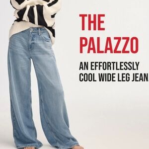 LUCKY BRAND Pallazzo Pleated Jeans 8/29